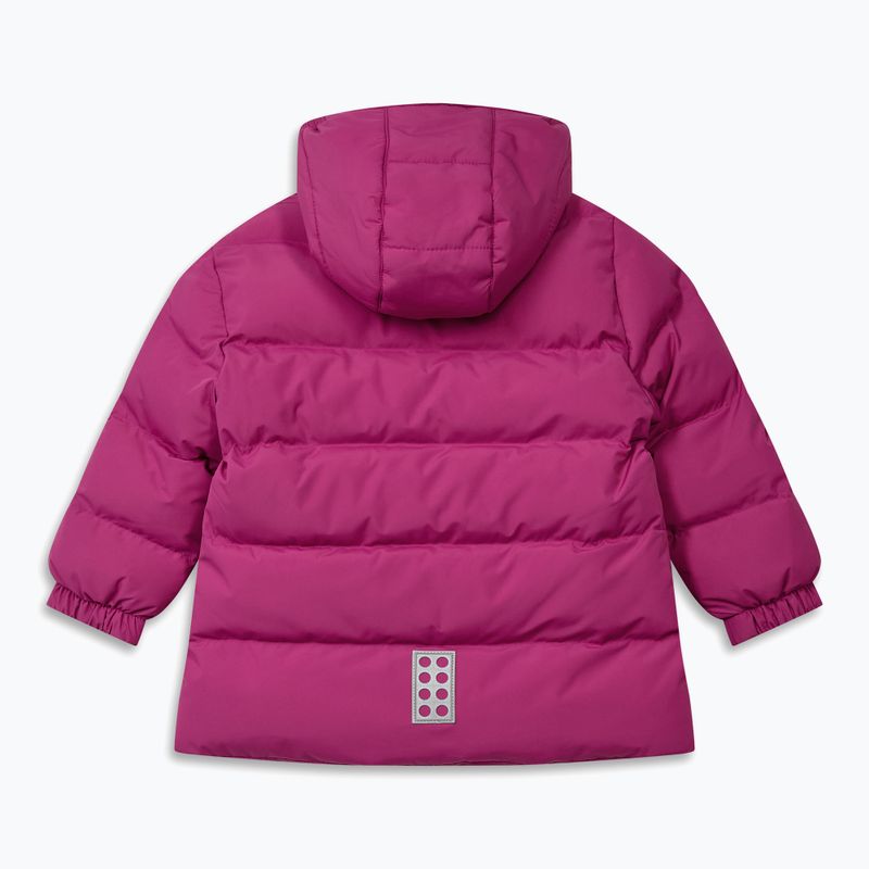 Dětská zateplená bunda LEGO Lwjojo 704 fuchsia 2