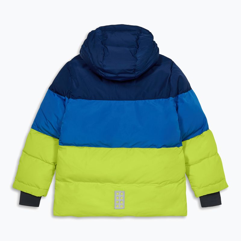 Dětská lyžařská bunda Lego Lwjaz 805 lime green 2