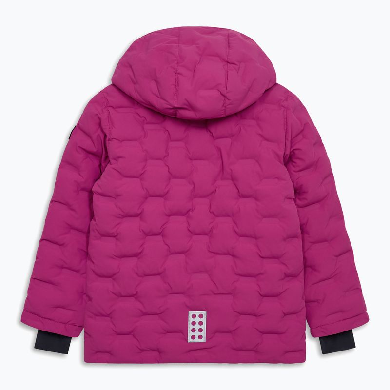 Dětská lyžařská bunda LEGO Lwjipe 706 fuchsia 2