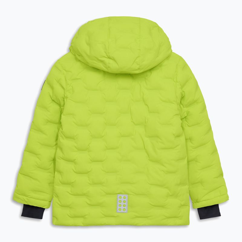 Dětská lyžařská bunda LEGO Lwjipe 706 lime green 2
