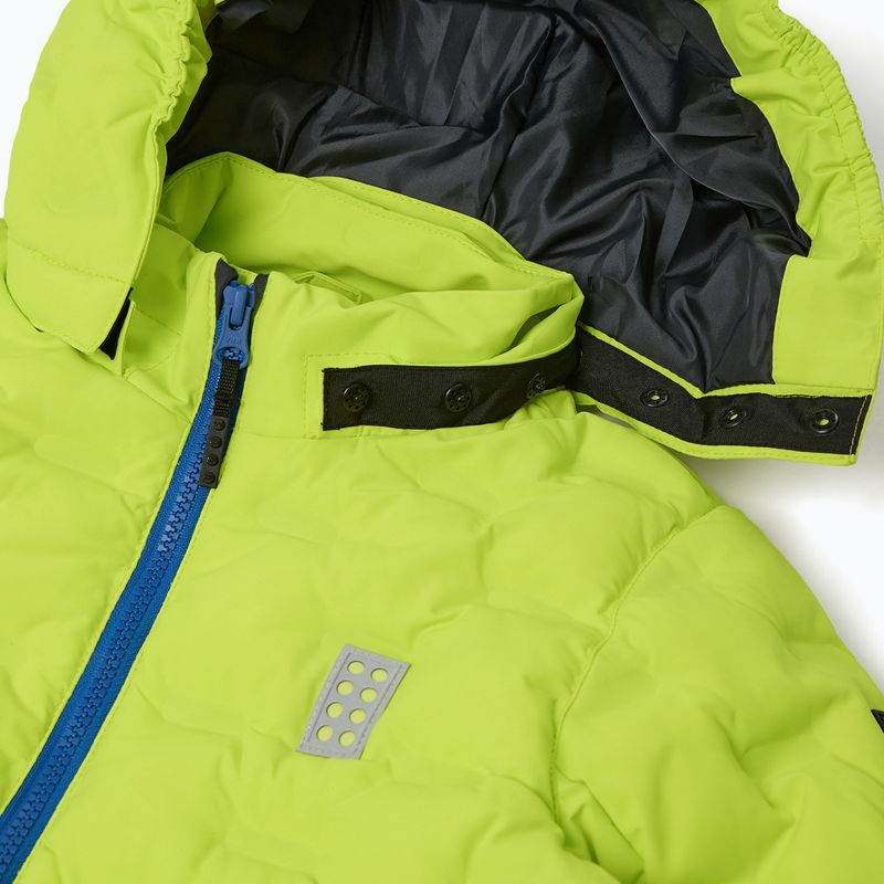 Dětská lyžařská bunda LEGO Lwjipe 706 lime green 3