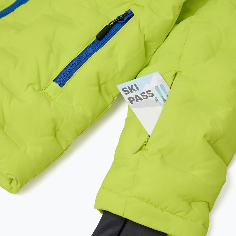 Dětská lyžařská bunda LEGO Lwjipe 706 lime green 4