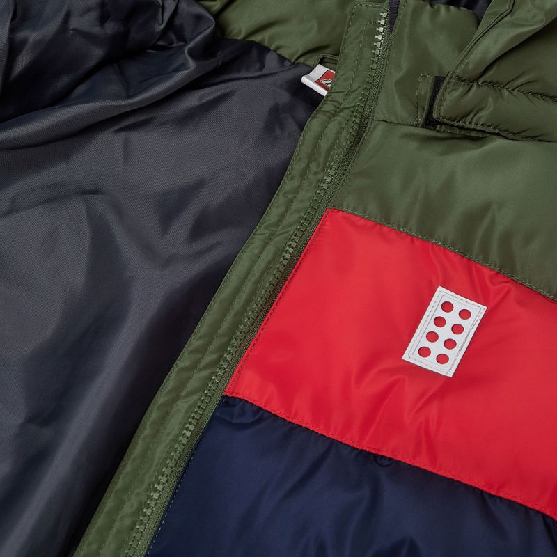 Dětská bunda LEGO Lwjipe 705 dark green 5