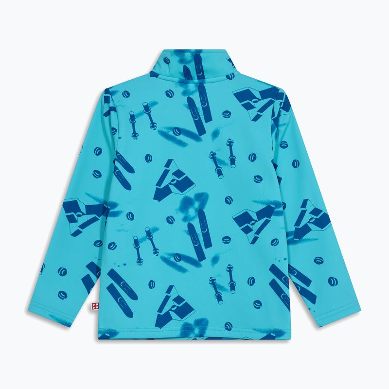 Dětská fleecová mikina LEGO Lwsian 710 Fleece bright blue 2