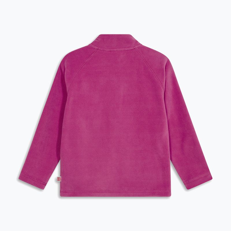 Dětská fleecová mikina LEGO Lwsinclair 702 fuchsia 2