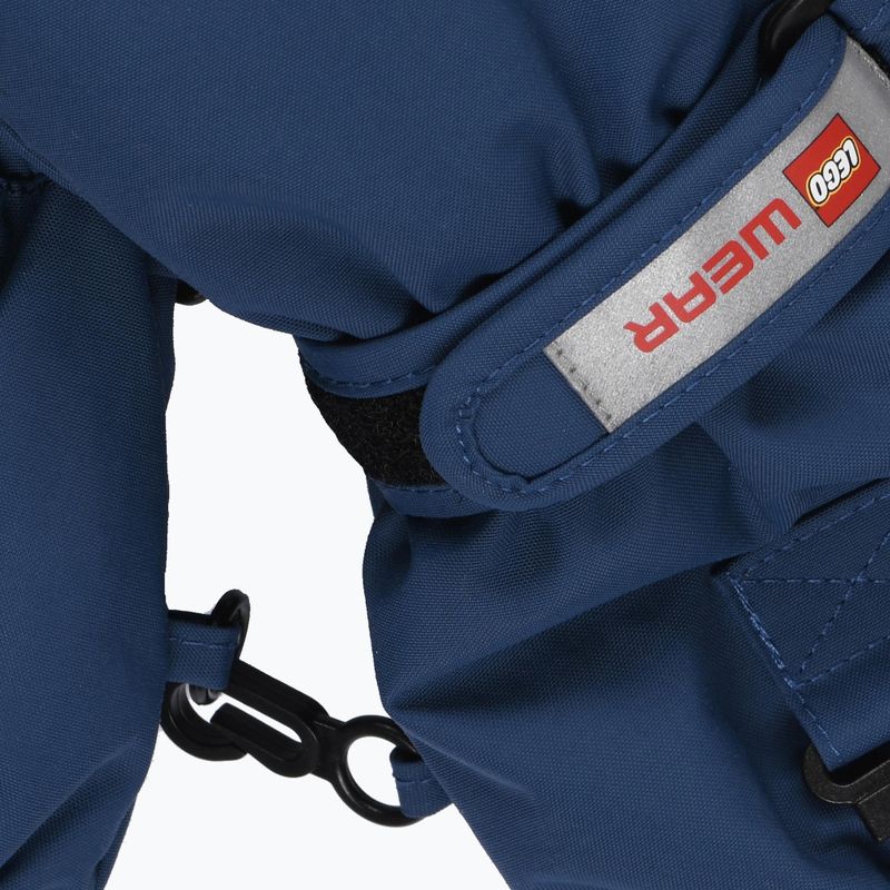 Dětské lyžařské rukavice LEGO Lwatlin 706 dark blue 3