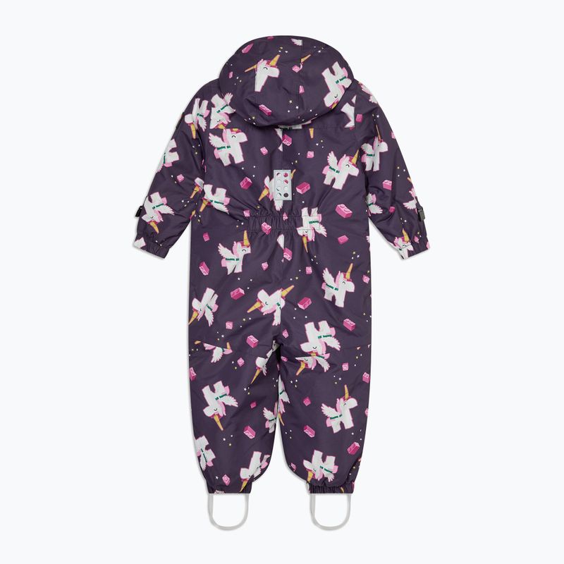 Dětská kombinéza LEGO Lwjian 703 dark purple 2