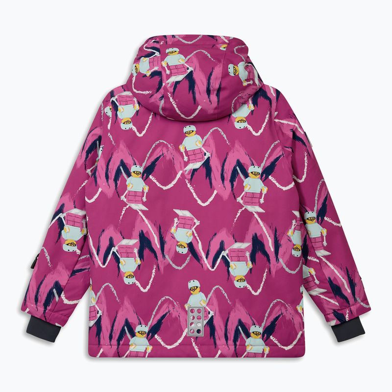 Dětská lyžařská bunda LEGO Lwjian 704 fuchsia 2