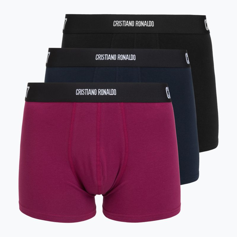 Pánské boxerky CR7 Basic Trunk 3 pack multicolour