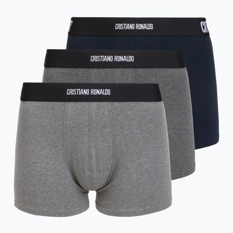 Pánské boxerky CR7 Basic Trunk 3 pack multicolour