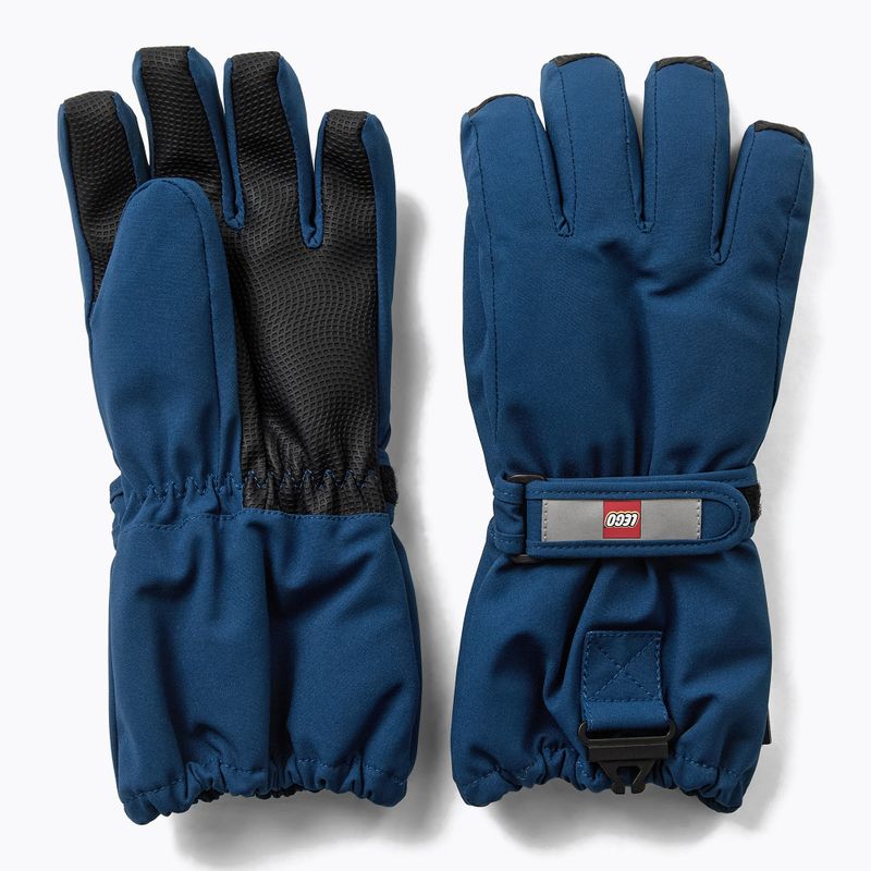 Dětské lyžařské rukavice LEGO Lwatlin 700 dark blue 2