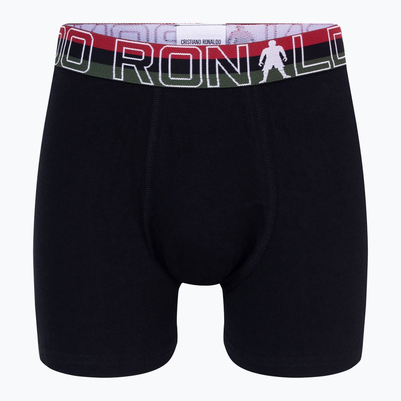 Dětské boxerky CR7 Trunk 3 pairs black 2