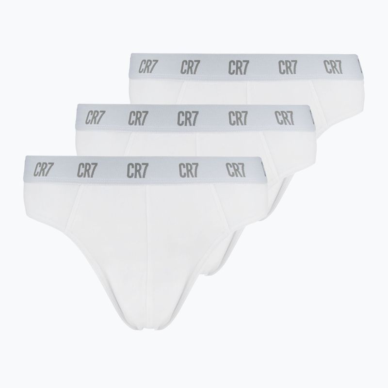 Pánské boxerky CR7 Basic Brief 3 páry white