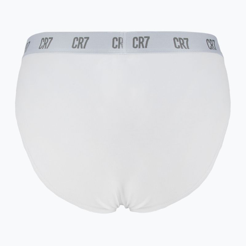 Pánské boxerky CR7 Basic Brief 3 páry white 3