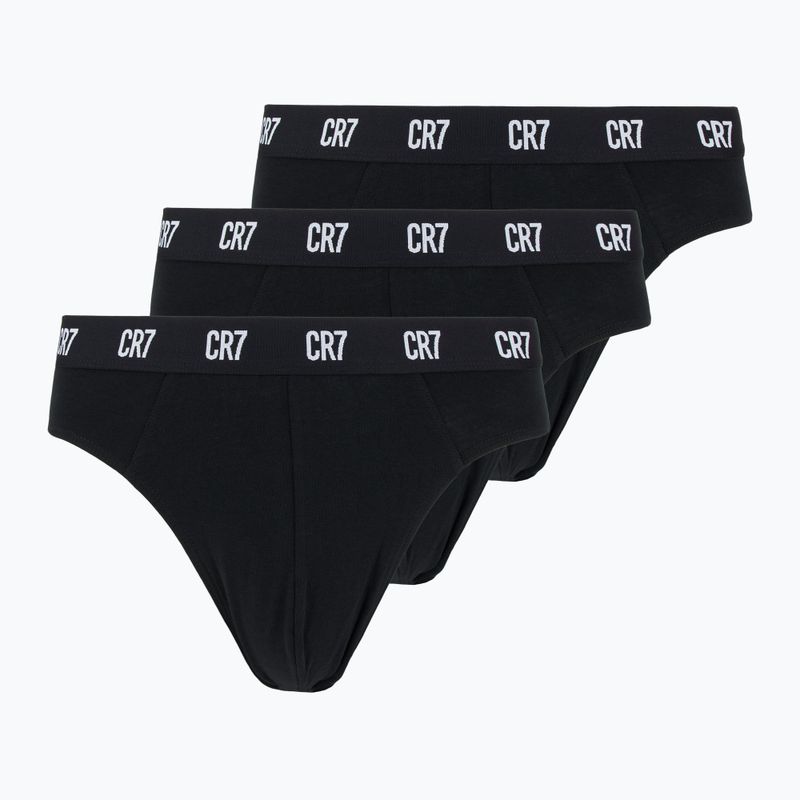 Pánské boxerky CR7 Basic Brief 3 páry black