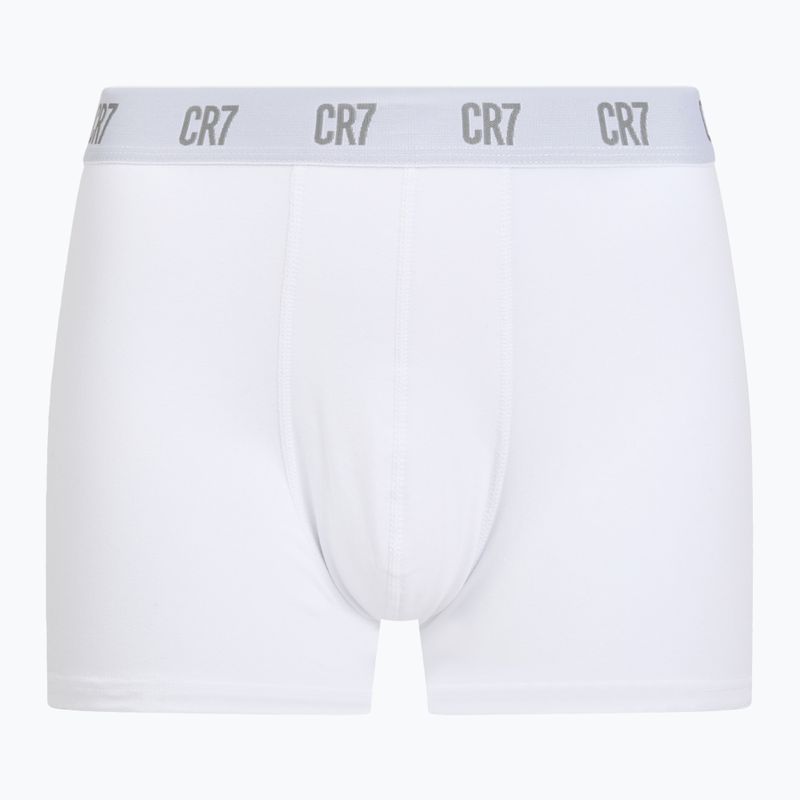 Pánské boxerky CR7 Basic Trunk 3 páry white 2