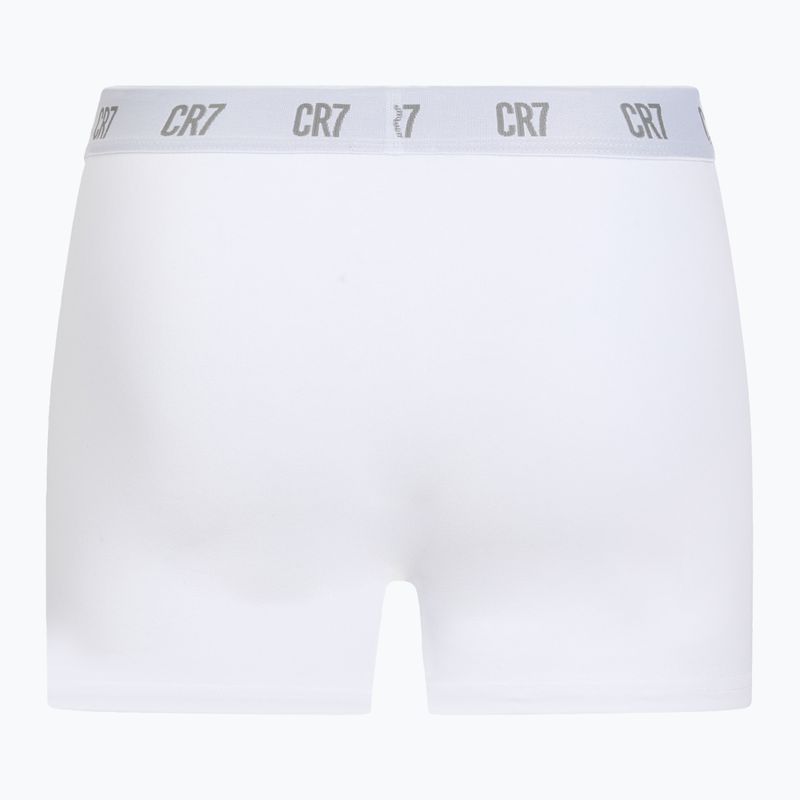 Pánské boxerky CR7 Basic Trunk 3 páry white 3