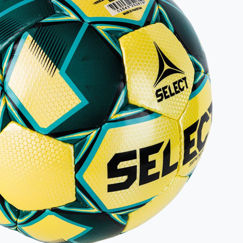 SELECT Spider Pro Light 2020 fotbalový míč žlutozelený 52619 3