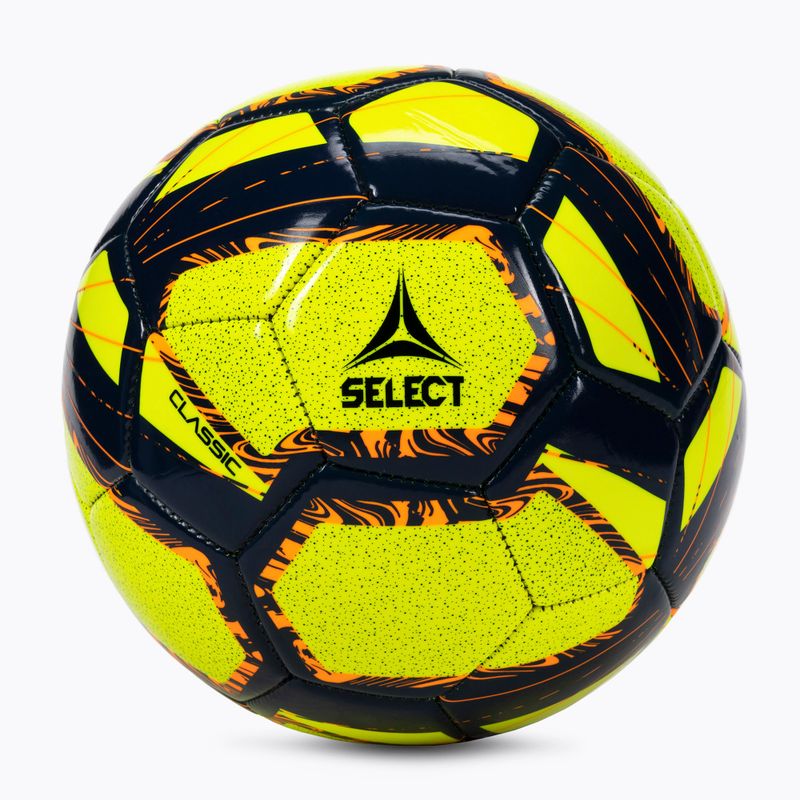 Fotbalový míč SELECT Classic v22 žlutý 160055