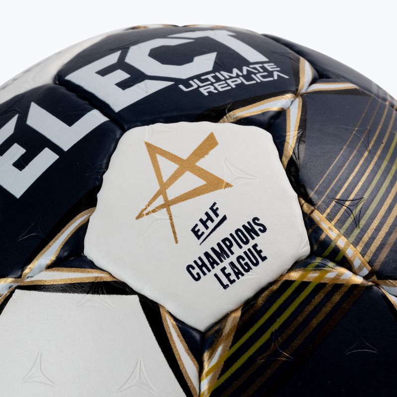 SELECT Ultimate LM v22 Replica Handball námořnická modrá a bílá SE98563 3
