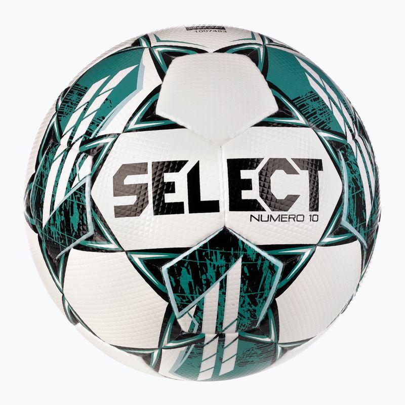 Fotbalový míč SELECT Numero 10 v23 white/green velikost 5 2