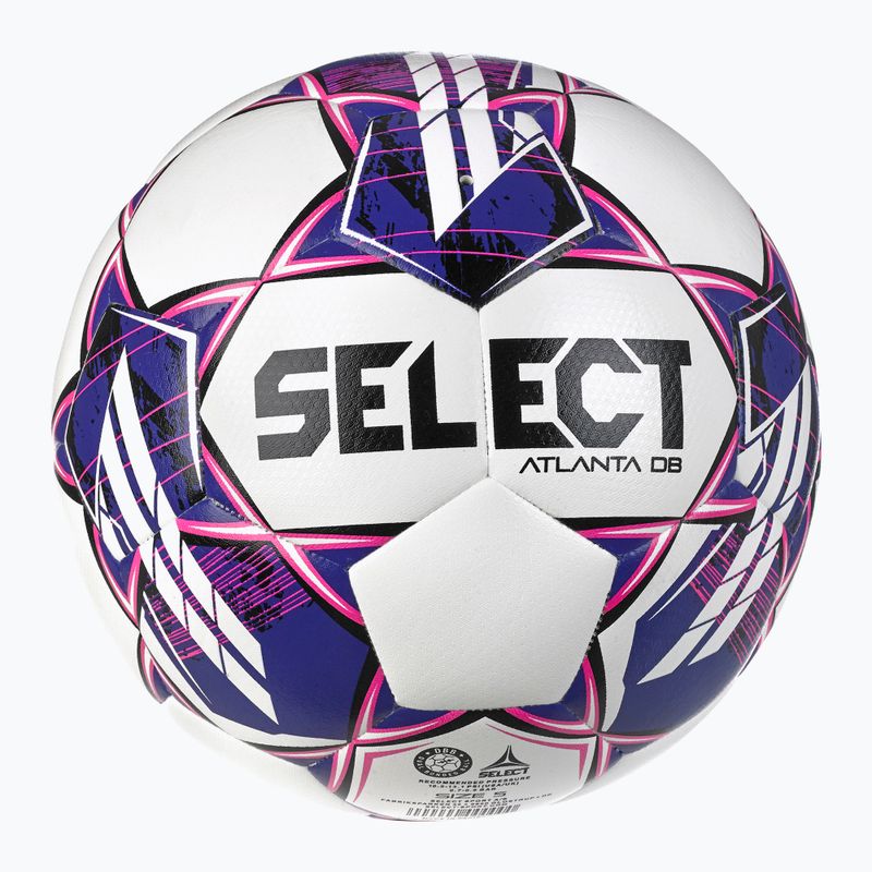 SELECT Atlanta DB v23 white/purple velikost 5 dětské fotbalové kopačky