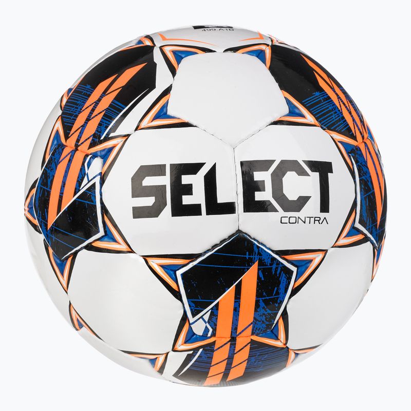 SELECT Contra FIFA Basic v23 bílá / oranžová fotbalová velikost 4 2