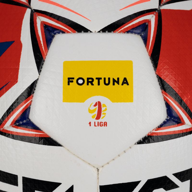 SELECT Brillant Training Fortuna 1 League fotbal v23 bílá/červená velikost 5 3