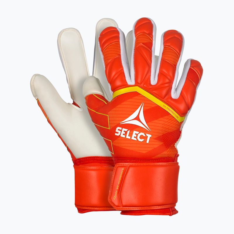 SELECT 34 Protection v24 oranžovo-bílé dětské brankářské rukavice