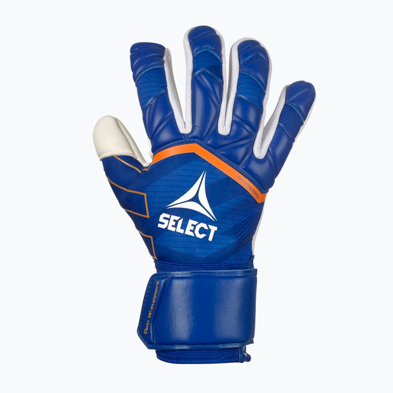 SELECT 55 Extra Force v24 modré/bílé brankářské rukavice 2