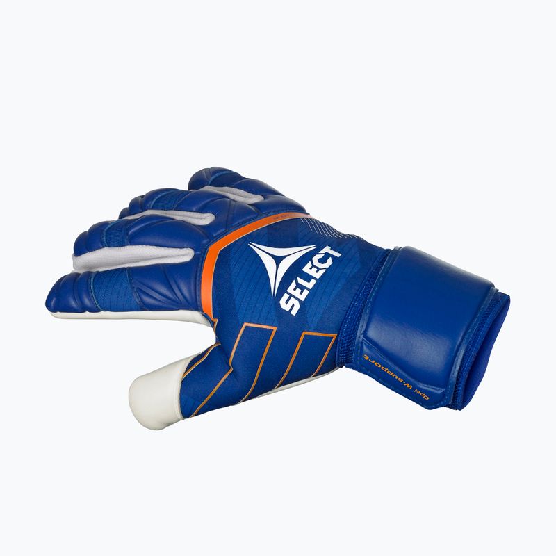 SELECT 55 Extra Force v24 modré/bílé brankářské rukavice 4