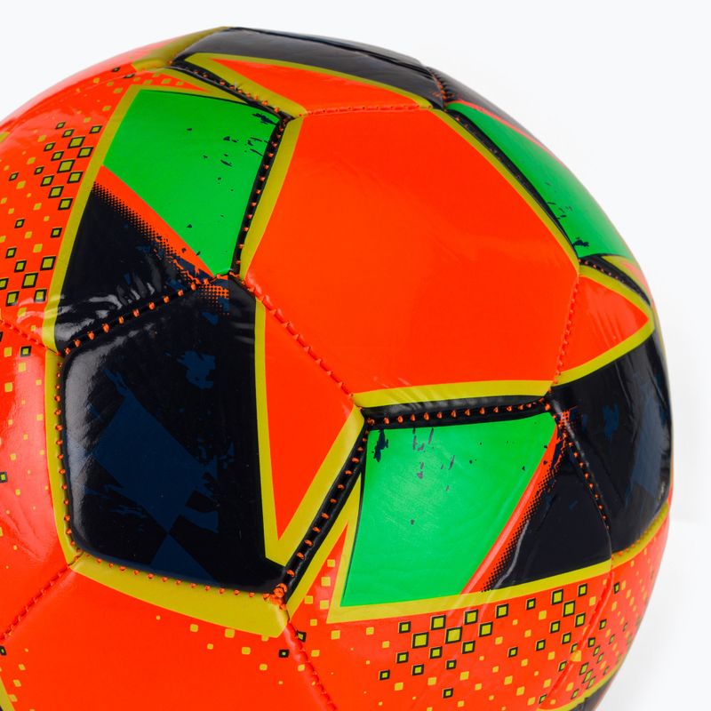 SELECT Classic v24 oranžová/zelená fotbalová velikost 4 3