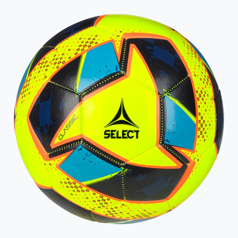 SELECT Classic v24 yellow/blue fotbal velikost 5