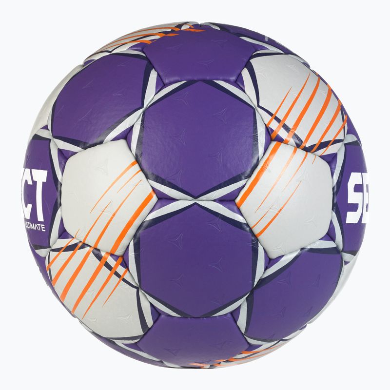 Házenkářský míč SELECT Ultimate v24 Official EHF grey/purple velikost 2 3
