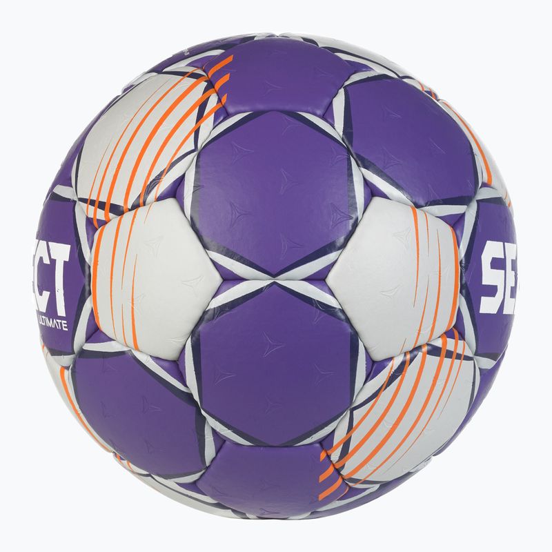 Házenkářský míč SELECT Ultimate v24 Official EHF grey/purple velikost 2 4