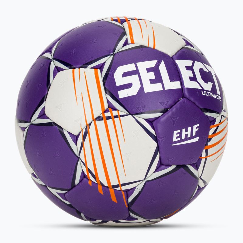 Házenkářský míč SELECT Ultimate v24 Official EHF grey/purple velikost 3 2
