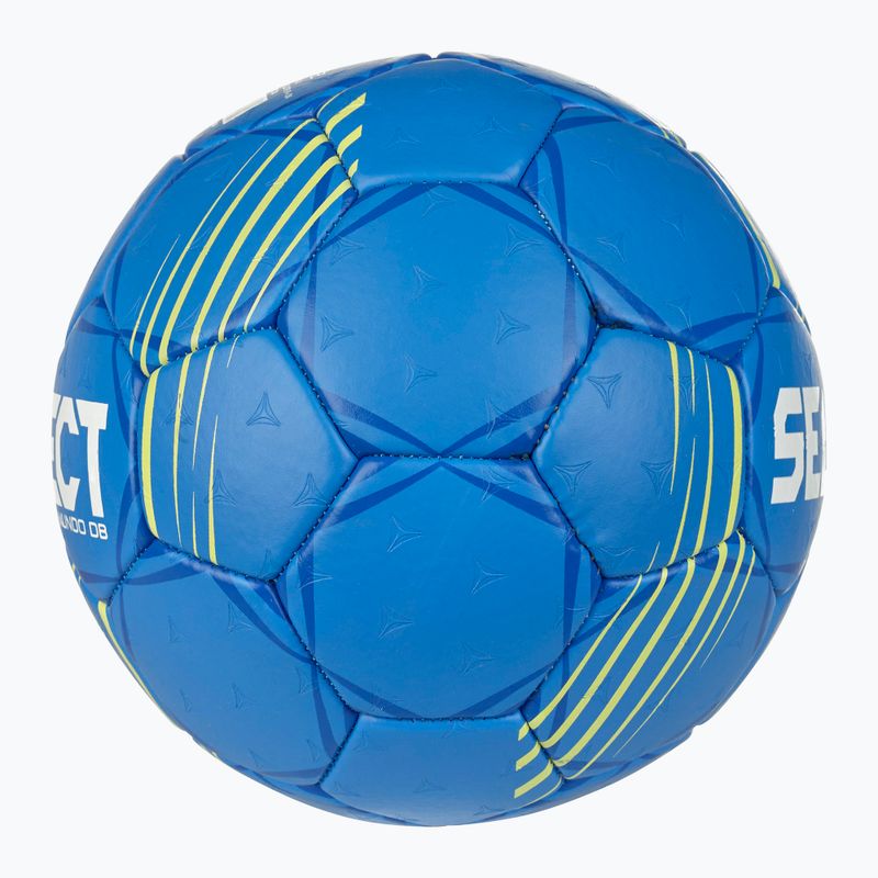 Dětský míč na házenou SELECT Mundo DB EHF v24 blue velikost 1 3