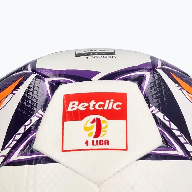 Fotbalový míč SELECT Brillant Training DB Betclic 1 Liga v24 white/purple 4