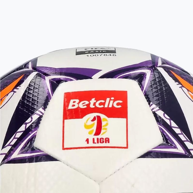 Fotbalový míč SELECT Brillant Training DB Betclic 1 Liga v24 white/purple 3