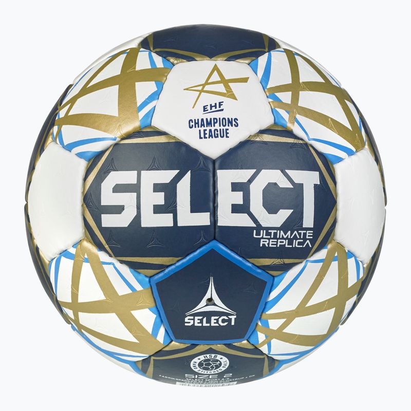 Míč na házenou SELECT Replica EHF Champions League black/white velikost 0
