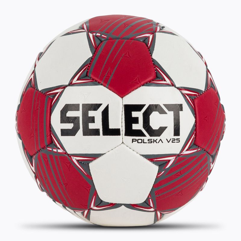Házenkářský míč SELECT Polska v25 red/white