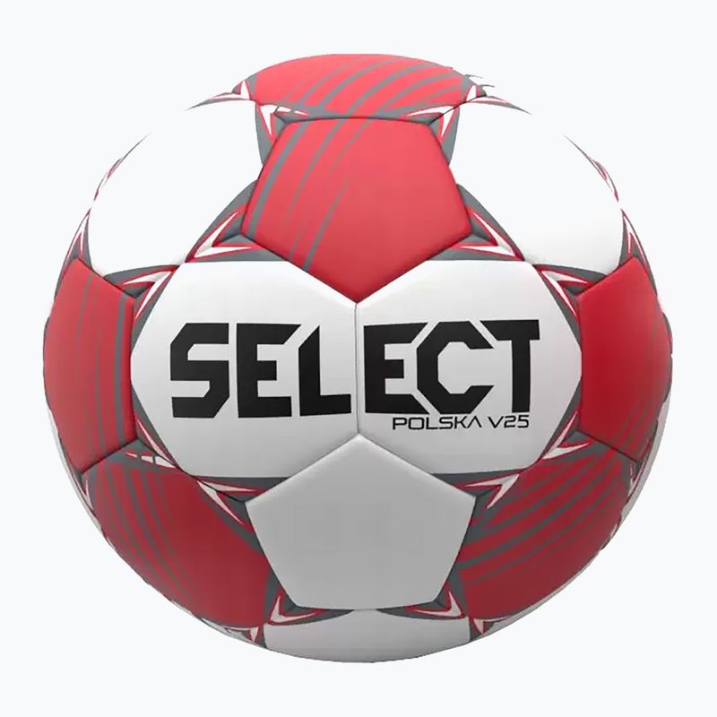 Házenkářský míč SELECT Polska v25 red/white