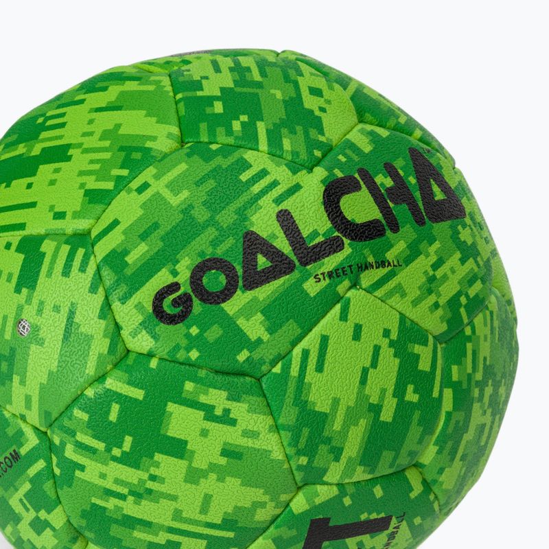 Dětský míč na házenou SELECT Goalcha Street v25 green velikost 0 3