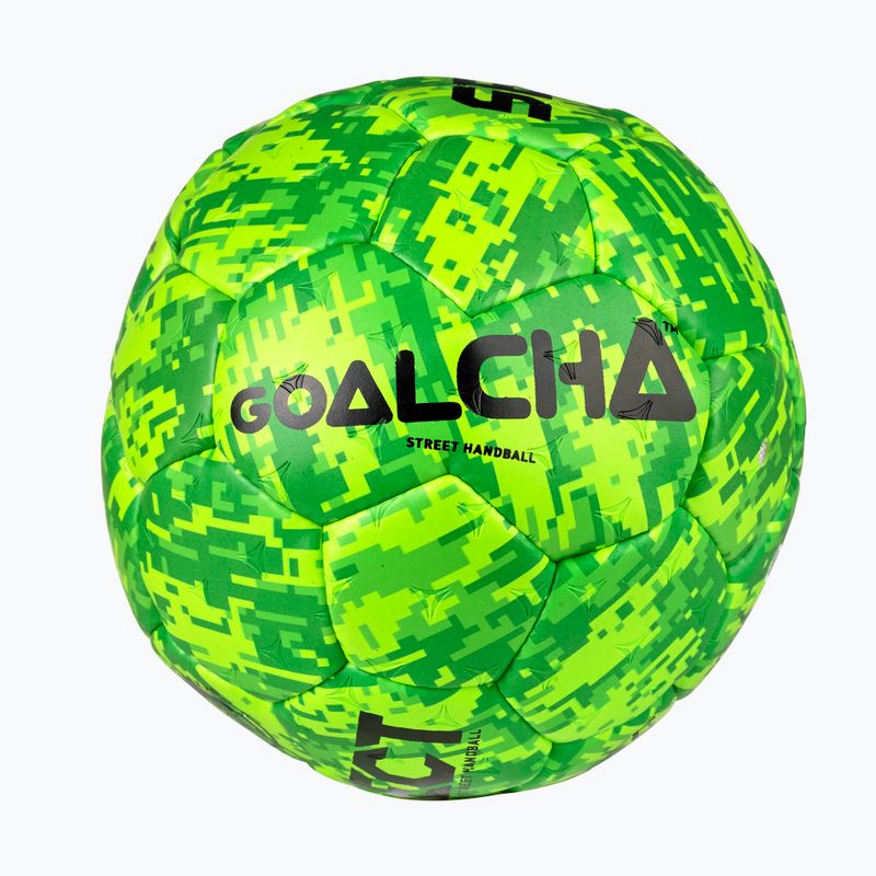Dětský míč na házenou SELECT Goalcha Street v25 green velikost 0 2