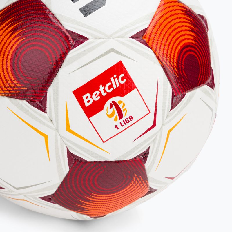 Fotbalový míč SELECT Brillant Training Betclic v25 white/red velikost 5 3