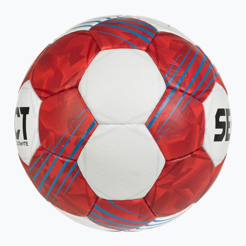 Míč na házenou SELECT Ultimate EHF V26 Official rozmiar 2 white/blue/gold 3