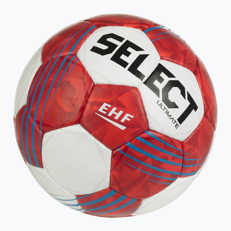 Míč na házenou SELECT Ultimate EHF V26 Official rozmiar 2 white/blue/gold 4