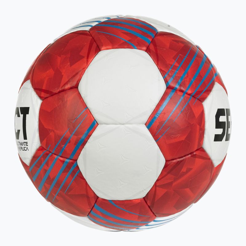 Míč na házenou SELECT Ultimate EHF V26 Official rozmiar 0 white/blue/gold 3