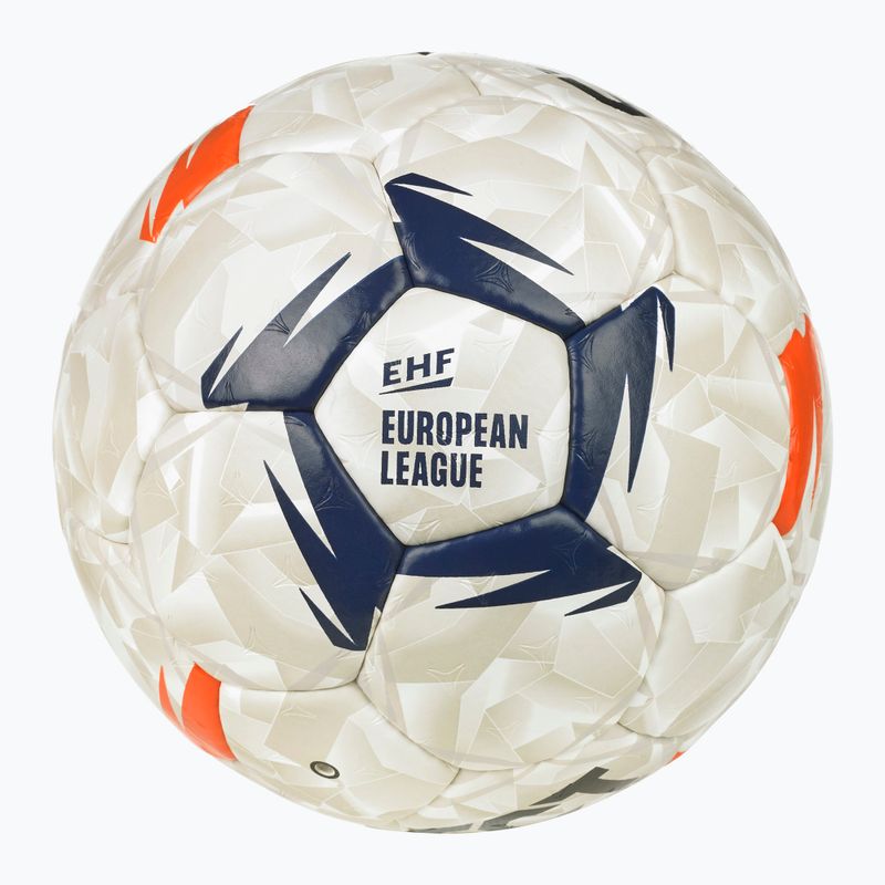 Míč na házenou SELECT Ultimate EHF European League V26 Replica rozmiar 2 white/black/orange 4