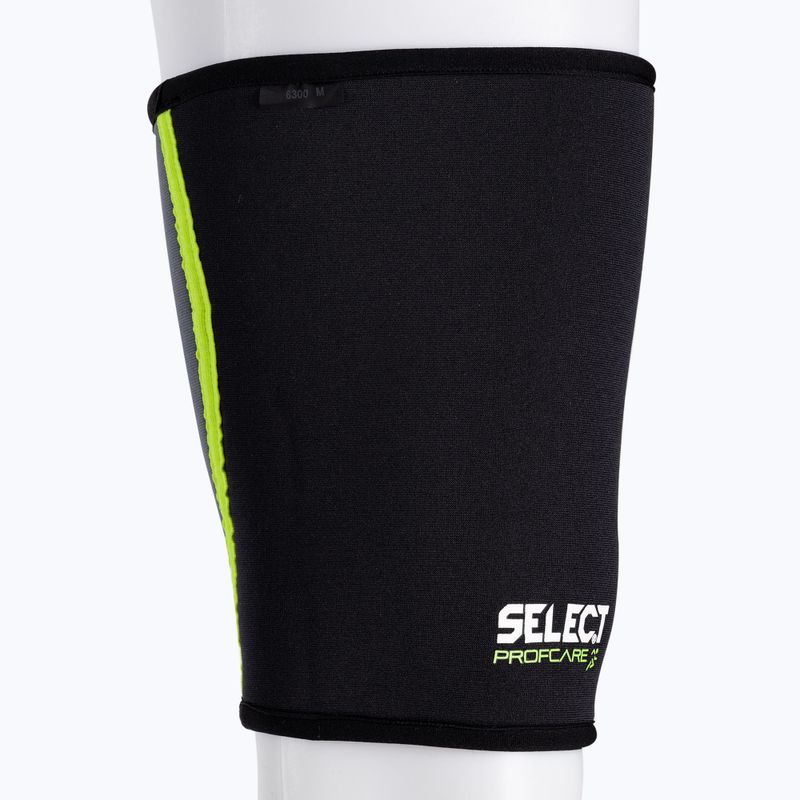 Chránič stehna SELECT Profcare 6300 černý 700013